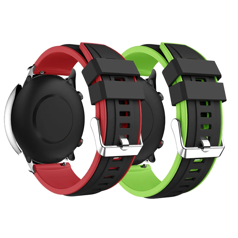 Per Xiaomi Mi Watch S1 Active Watchband Mi Watch S1 Cinturino In Silicone Bicolore Mi Watch Color 2 Cinturino Mi Watch Sport Bracelet