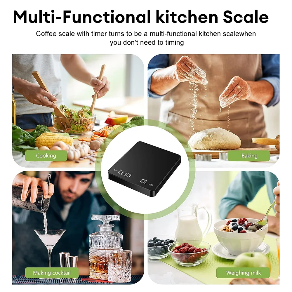 Kitchen Scale with Timer