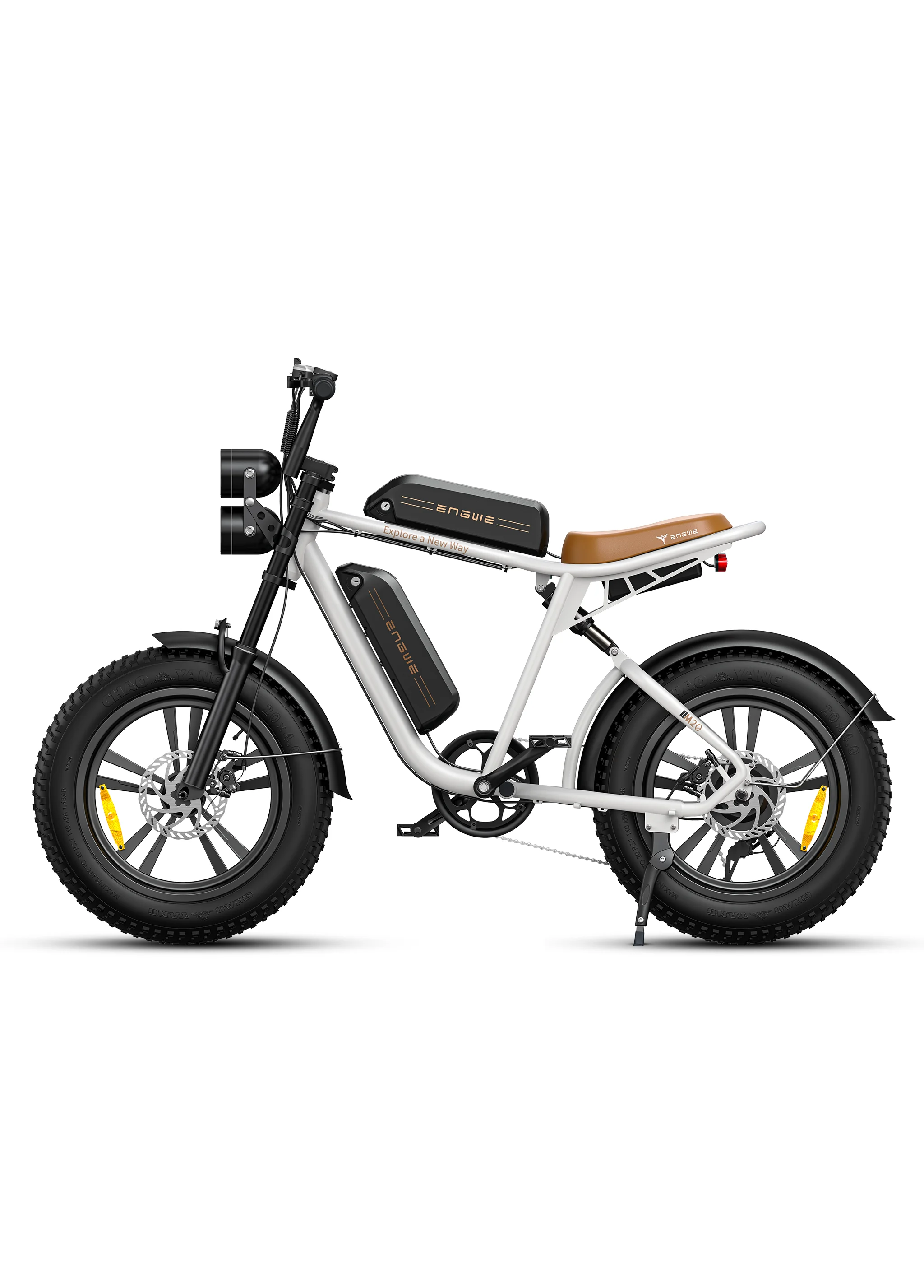Bici elettrica ENGWE M20 75 km + 75 km a lungo raggio e doppia sospensione - immagine 5