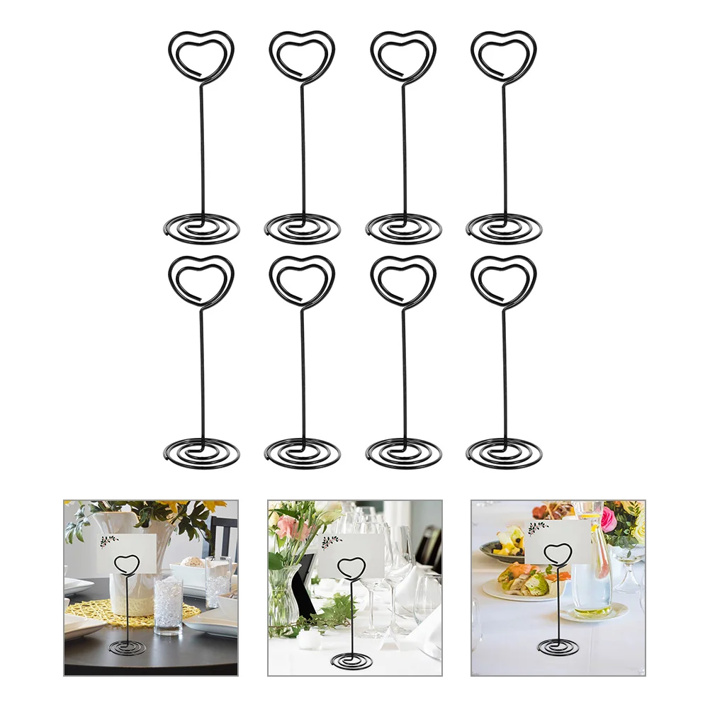 

8 шт., держатели для фотографий из стальной проволоки в форме звезды