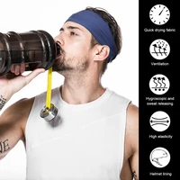 1PC Sports Headband Running Fitness Sweatband Quick-Dry Elastic Absorbent Men Women Cycling Jog Tennis Yoga Gym Hair Bandage - Image 2