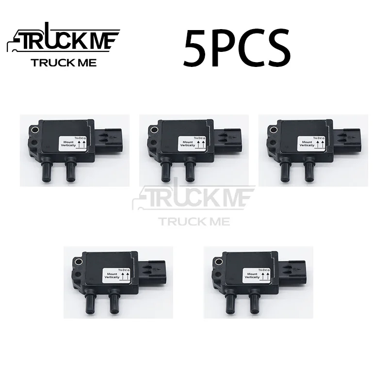 

5PCS/BOX Truck 2871960 Exhaust Gas Differential Pressure Sensor for Cummins Freightliner Cascadia CAT Coronado