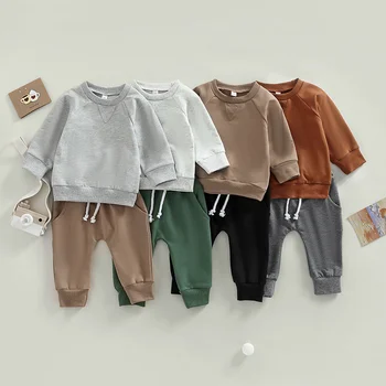 Baby Boys' Pullover & Pants Set 1