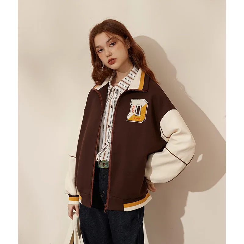 

KUHNMARVIN Baseball jacket for women in spring and autumn 2022