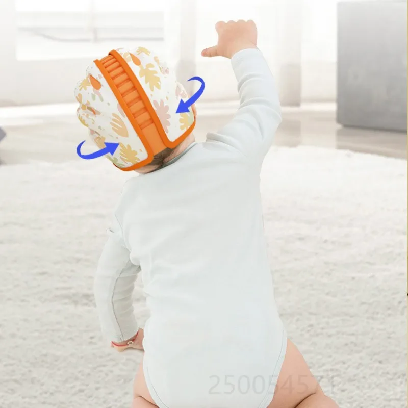 Adjustable Baby Helmet for Crawling Walking 6M-2T Anti Fall Kids Helmet Safety Caps Newborn Children Cartoon Head Protector Hats 4