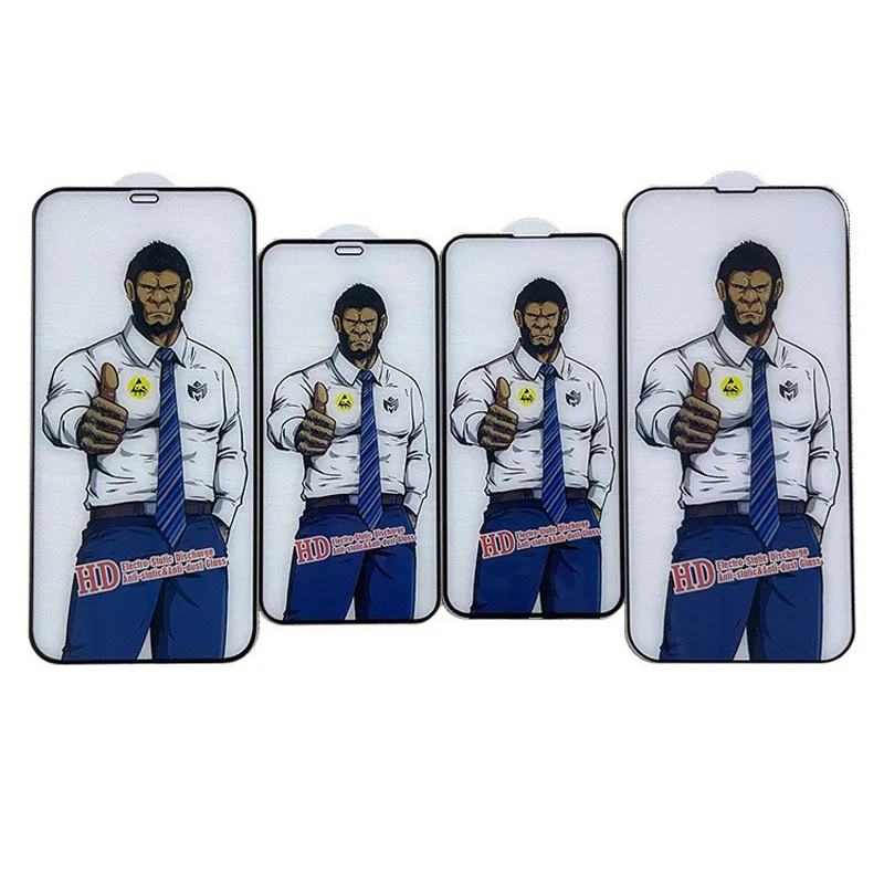 2PCSESDClearAGmattePrivacyGorillaTemperedGlassScreenProtector