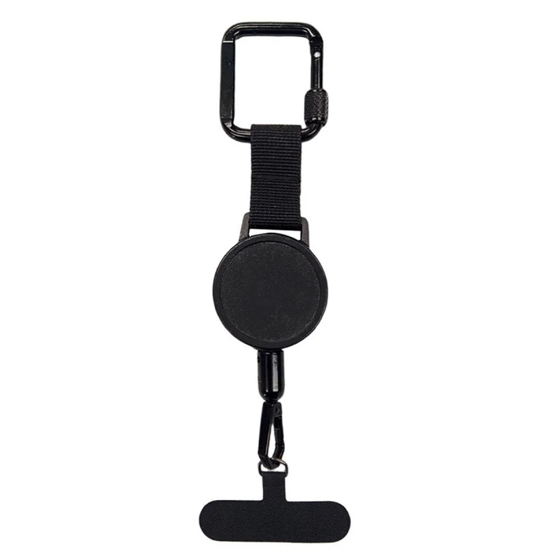 Retractable Anti-Theft Phone Strap with Extendable Key Chain