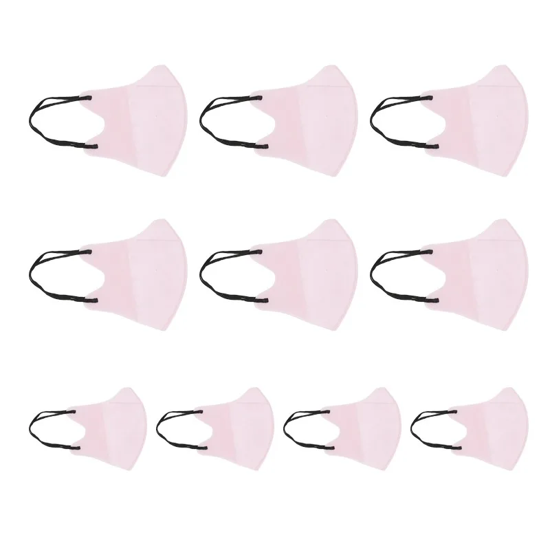 50/100PCS 3D-Schutzmasken Effizienter Schutz Atmungsaktive Mode Schutzmasken Modische Gesichtsmasken Einwegmasken – Detail 10