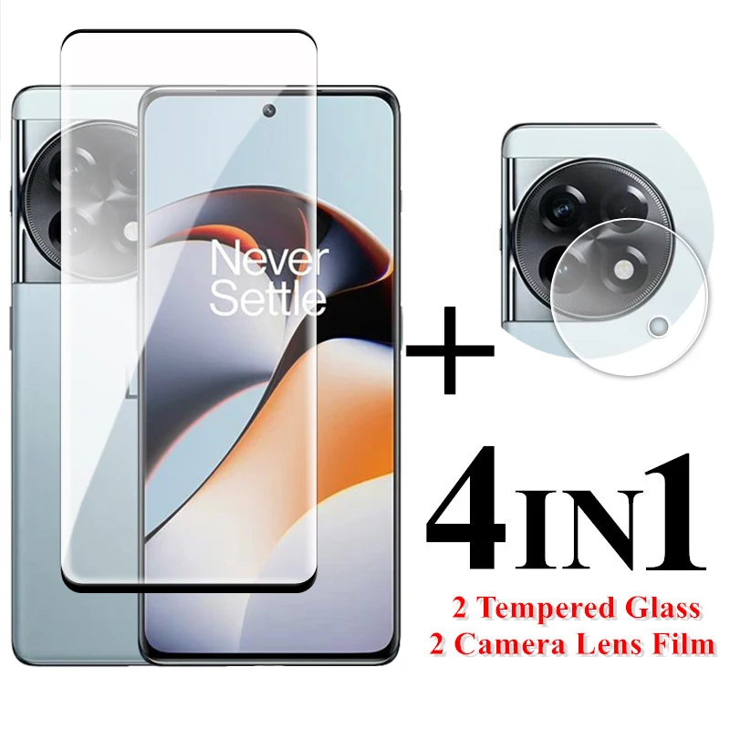 

For OnePlus ACE 2 5G Global Glass 3D Full Cover Curved Screen Protector OnePlus ACE 2 Tempered Glass ACE2 11R 11 R Film 6.7 inch