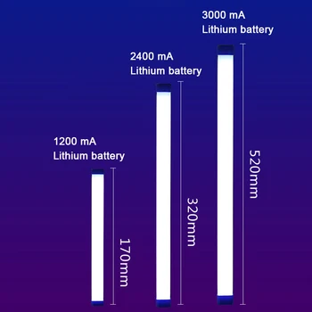 مصابيح ليلية LED ملونة RGB جو ملء ضوء قابلة للشحن غرفة نوم التصوير الإضاءة غرفة ديكور لوز دي Preenchimento جديد - Image 6