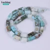 Genuine Dominican Larimar Hexagonal Beads 7x10mm Gemstone Beads for DIY Jewelry, Healing Crystal , Spiritual Energy Crafts 3