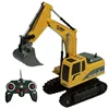 Remote Control Excavator Toys Car,Excavator Trucks for Kids, Construction Engineering Toy Boy Girl Digger Toy Birthday Gift 2