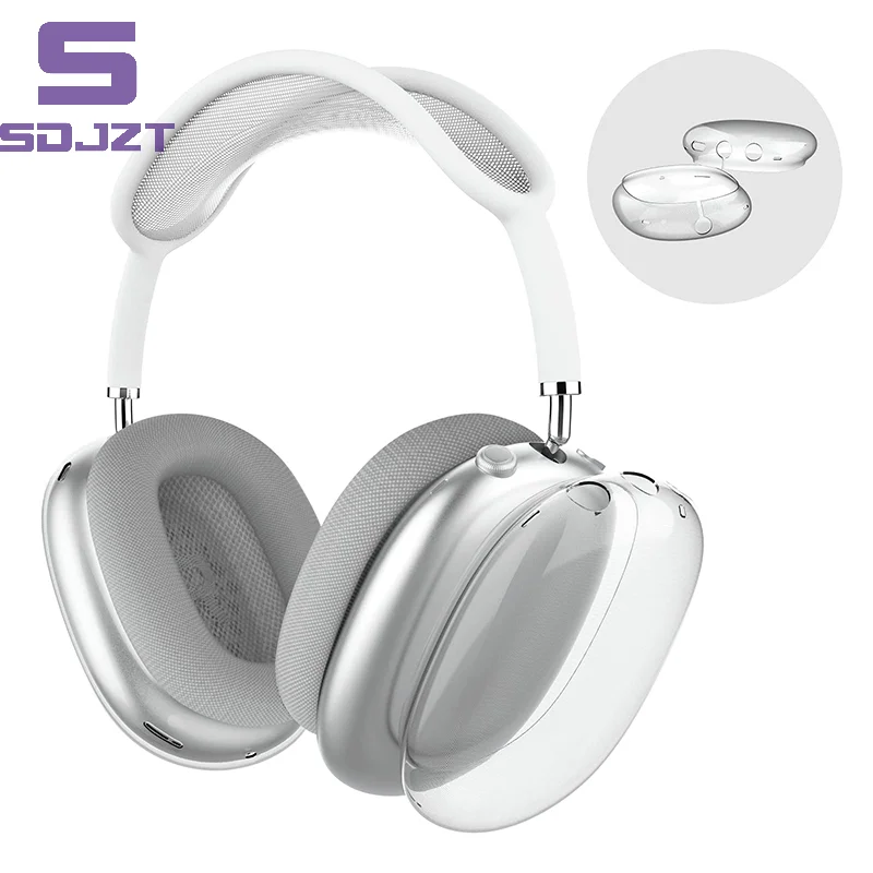 Custodia Protettiva Per Airpods Max Custodia Per Auricolari Silicone Morbido Trasparente Per Cuffie Airpods Max