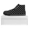 Polka Dot Pattern Design High Top High Quality Sneakers Mens Womens Teenager Canvas Sneaker Custom Made Shoe Casual Couple Shoes 1