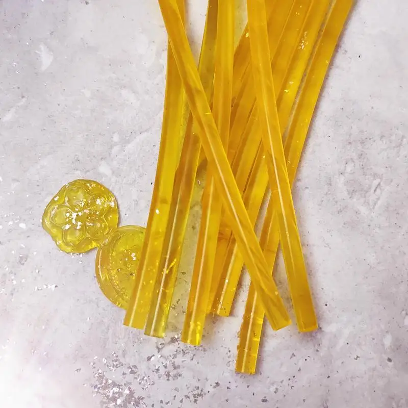 5Pcs 투명 핫멜트 접착제 스틱 래커 접착제 DIY 인감 왁스 스탬프 봉투 초대장 장식 공예 7mm x 200mm