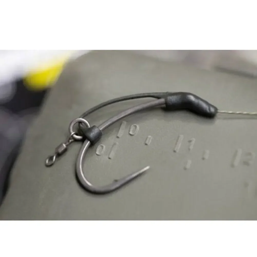 D-Rig Kickers Carp Fishing Accessories D Rig Aligners Hooks Anti Tangle Sleeves Ronnie Rigs Pesca Tackle 10-50pcs 26/32/36mm