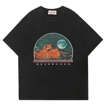 

Men's Tshirt Digital Print Cotton O-neck Men T-shirt Summer Short Sleeve Harajuku Streetwear Casual Hip Hop Oversized T-shirt