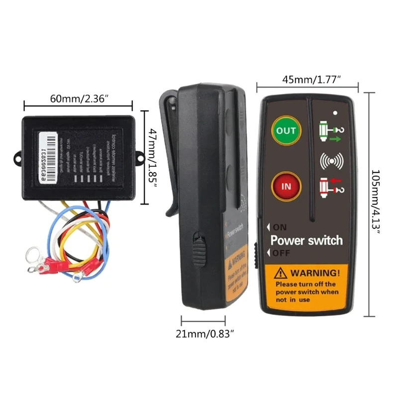 Рисунок 6 - Контроллеры электрических лебедок 12 В