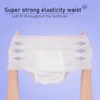 10pc/pack Large Size Disposable Menstrual Pad Underpants for Women Quick Absorption Postpartum Panties Adult Incontinence Briefs 6