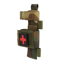  MOLLE Nylon Tourniquet Pouch Holder Trauma Shears EMT Storage Bag EDC Belt Pouch Flashlight Holster Medical Scissor Molle Pouch 