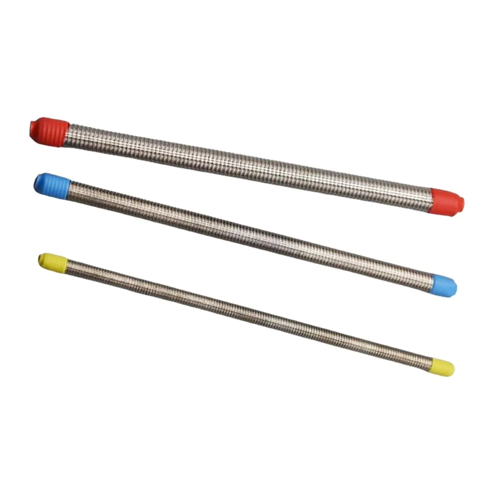 3x Pottery Clay Texture Tools Stainless Steel Texture Effect Sticks for Beginner Modeling Sculpting DIY Craft Professional