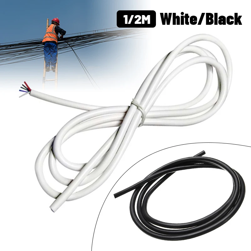 Soldering Station 1-3M Electronic Soldering Iron High Temperature Heat-resistant 5 Core Silicone Cable T12 Line DIY Handle