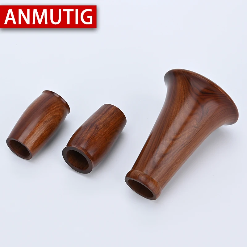 ANMUTIG Professional Red Wood 17 Key Bb Clarinet Rosewood Silvering H32