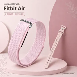 Versatile 2 - in - 1 Style Band Set with Unique Vine Openwork and Breathable Nylon Loop Strap (Pink)