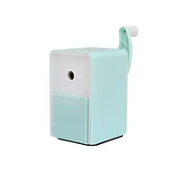 Hand Crank Pencil Sharpener Auto Feed Cutter Portable Stationery for Primary School Students Daily Study Use, Durable stationery 5