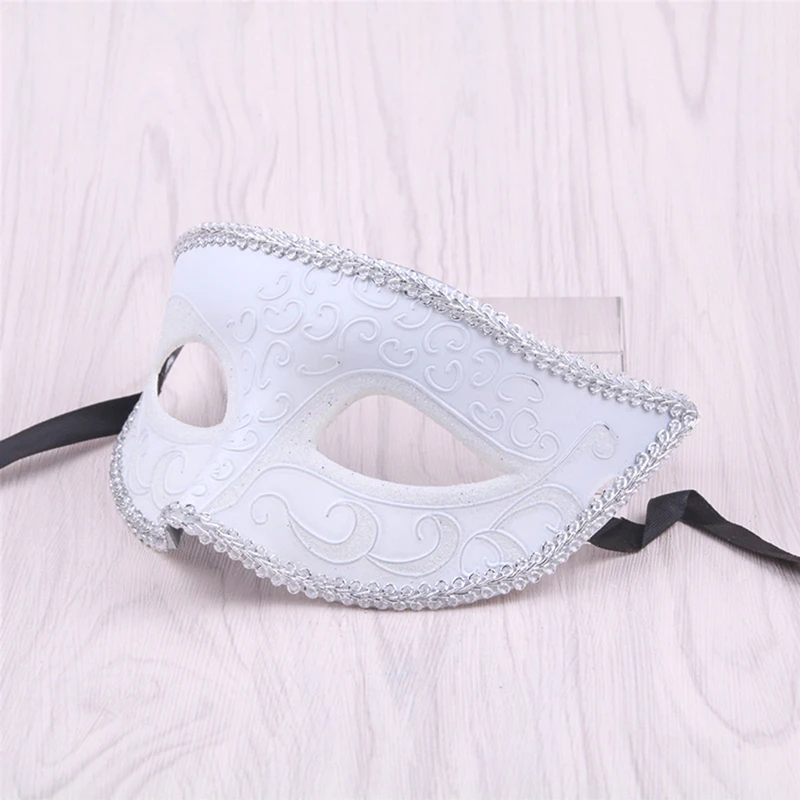 1pc Masquerade Masks for Couple Venetian Woman Lace Men PP Cosplay Costume Carnival Prom Party Personality Headdress Masks