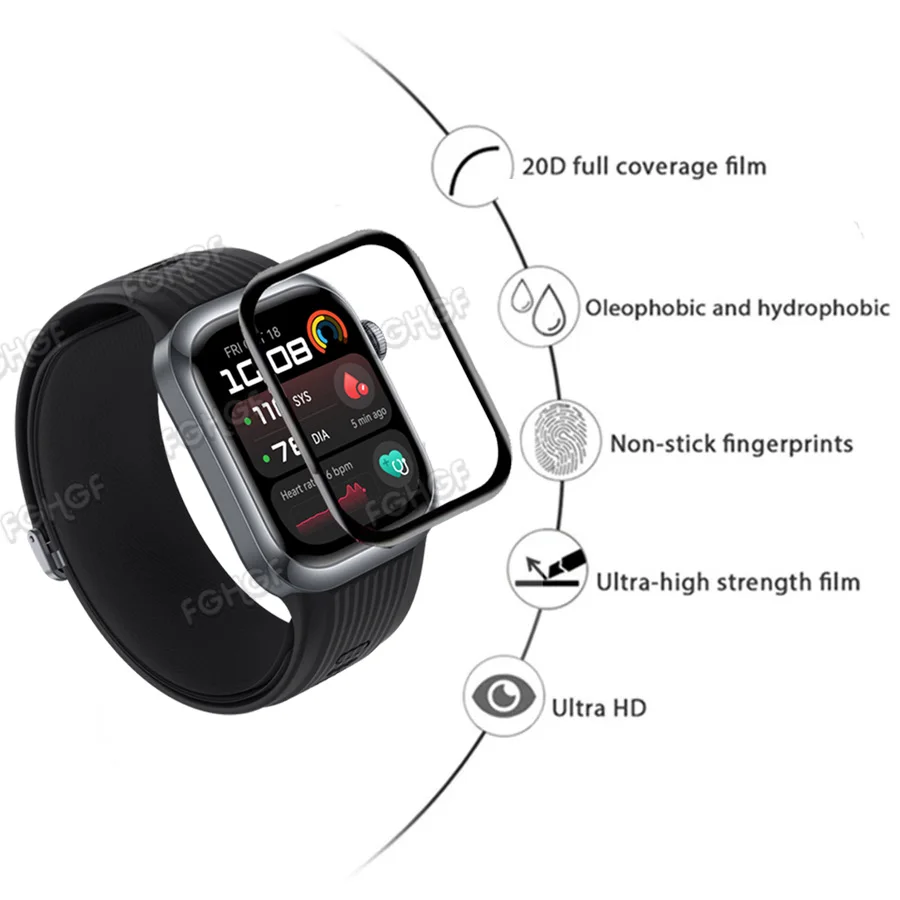 Soft Flexible Protective Film Full Cover Screen Protector Guard