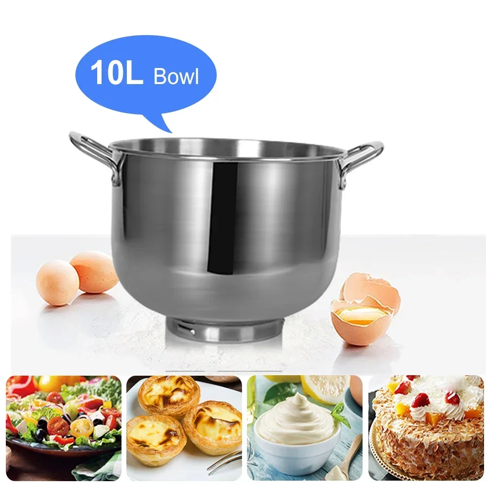 Multifunction Manufacturer 10L Standing Cake Mixer Bakery Dough Kneading Machine Bread Stand Food