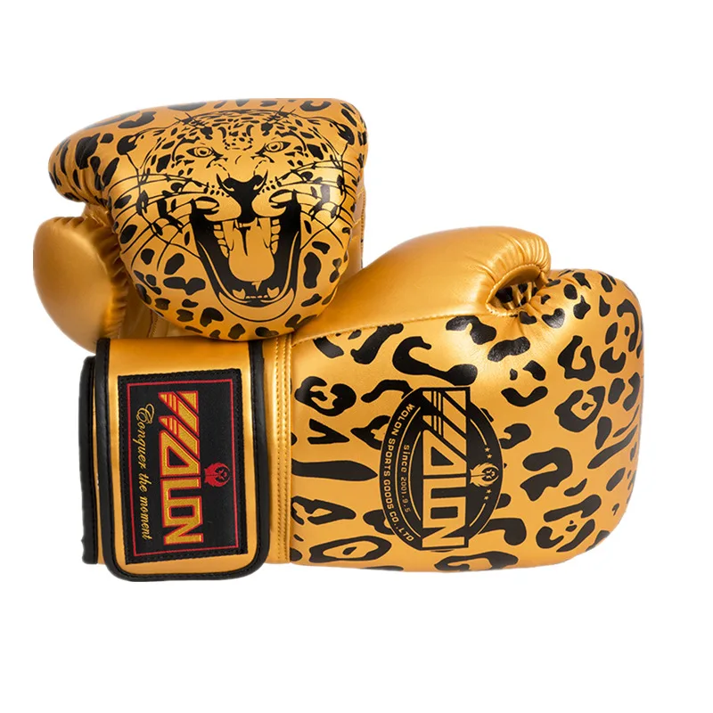 Leopard Pattern Boxing Gloves