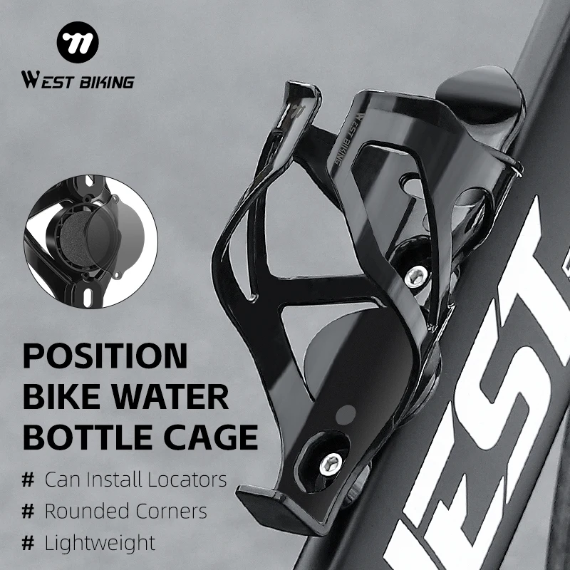 Bicycle Water Bottle Rack Road Bike Airtag Positioning Anti-Theft Mountain Bike Cycling