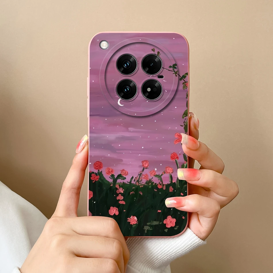 Coconut Tree Soft Liquid Silicone Phone Case - Full Protection Back Cover