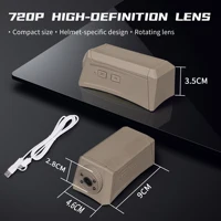 Caméra de casque tactique, enregistreur vidéo HD 1080P avec Capture de Photo, caméra de casque à Angle réglable, accessoires de casque rapide 6