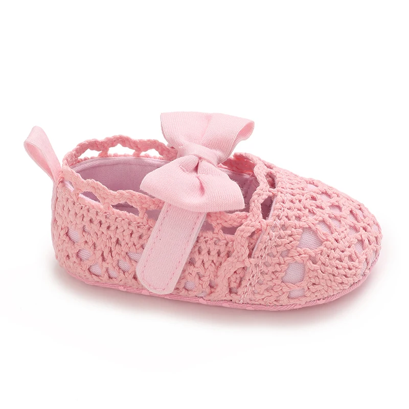 Spring and Autumn Baby Shoes Fashion Sweet Bow Casual Shoes Soft Sole Comfortable and Lightweight Walking Shoes 3