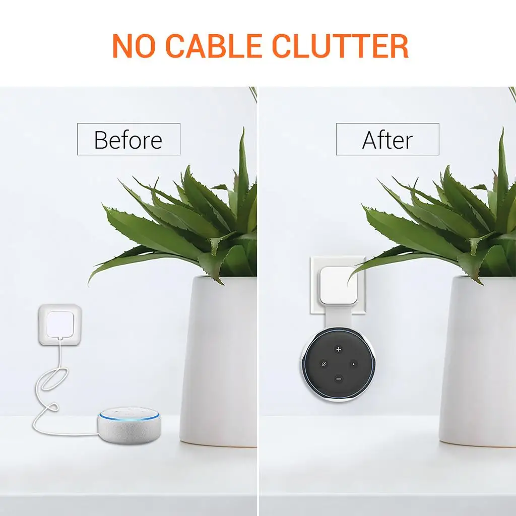 도트 스피커용 아울렛 월 마운트 홀더 스탠드 행거 소켓