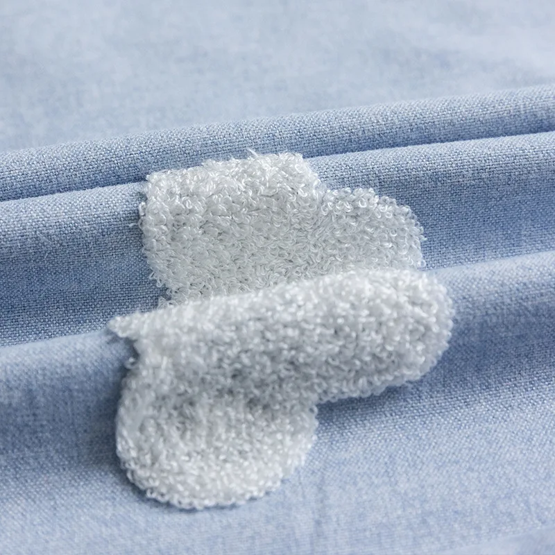 3D Cloud Embroidery Kids Curtains for Room Darkening, Thermal Insulated, Blackout Window Treatment,Grommet Top Window Curtains - Image 4