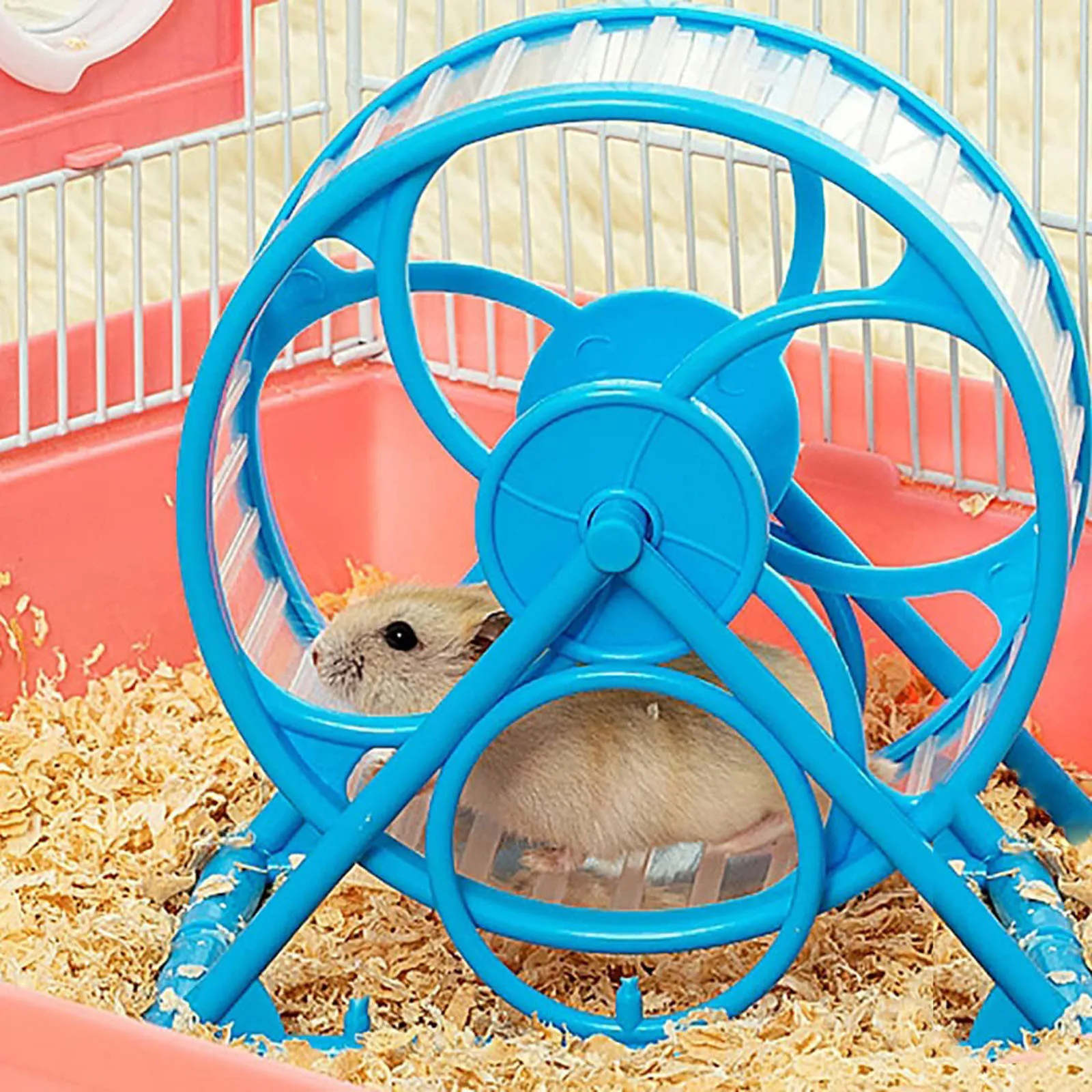 Hamster Silent Running Wheel Anti-jamming Foot Runner Hamster Golden Bear Running Wheel Toy Runner Stand Small Supplies exercise wheel