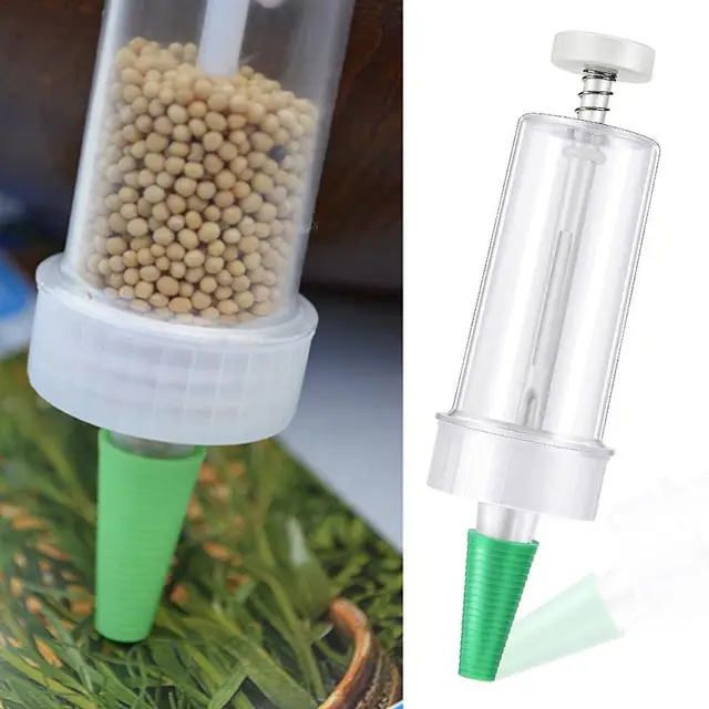 Mini Seeder Kézi Vetőgép Szerszámok Virág Edény Virágkertészeti Ültetvény Ágynemű Beltéri Készlet Vetőmag Szerszám