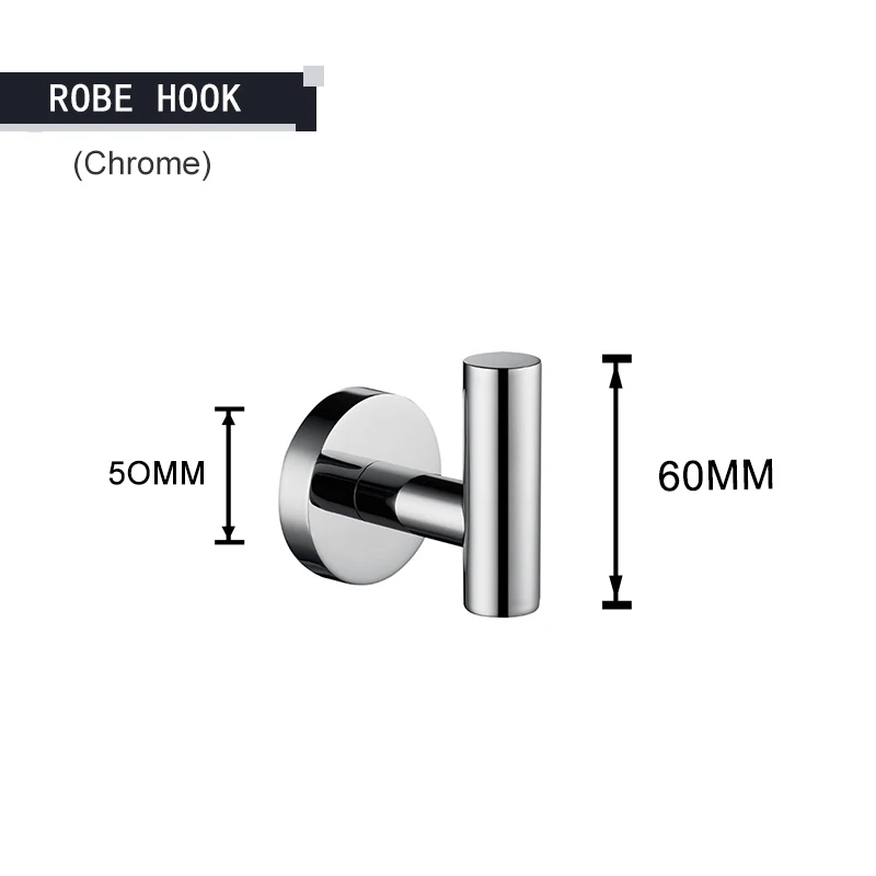 Chrome Robe Hook