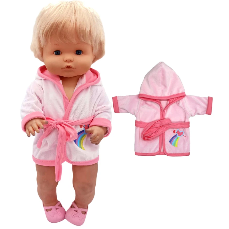 Baby Dolls Clothes Koala Pajama Set For 40 Cm Nenuco Doll Clothes Ropa Y Su Hermanita Children Girl Gift doll clothes barbie doll clothes