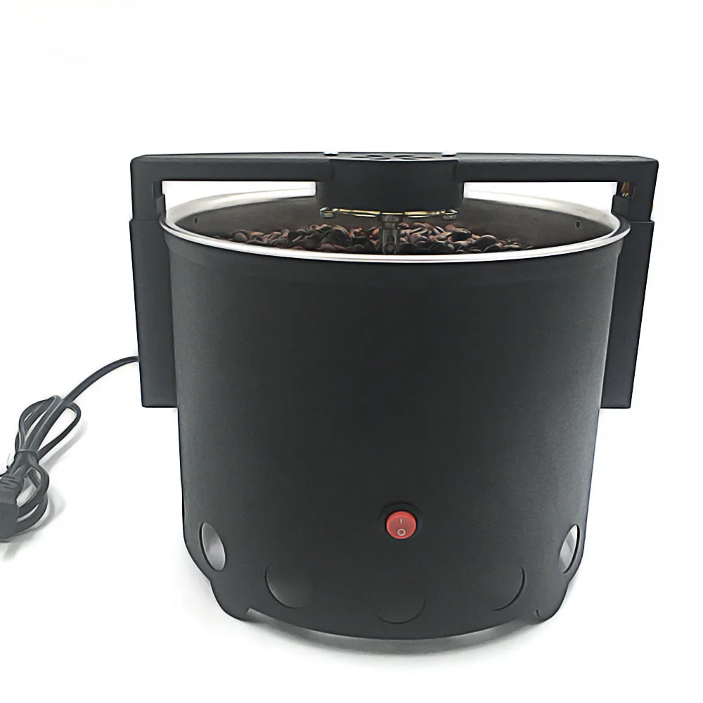 

Household 110V rotary coffee bean baking machine is equipped with coffee baking heat dissipation coffee bean cooling plate 500g