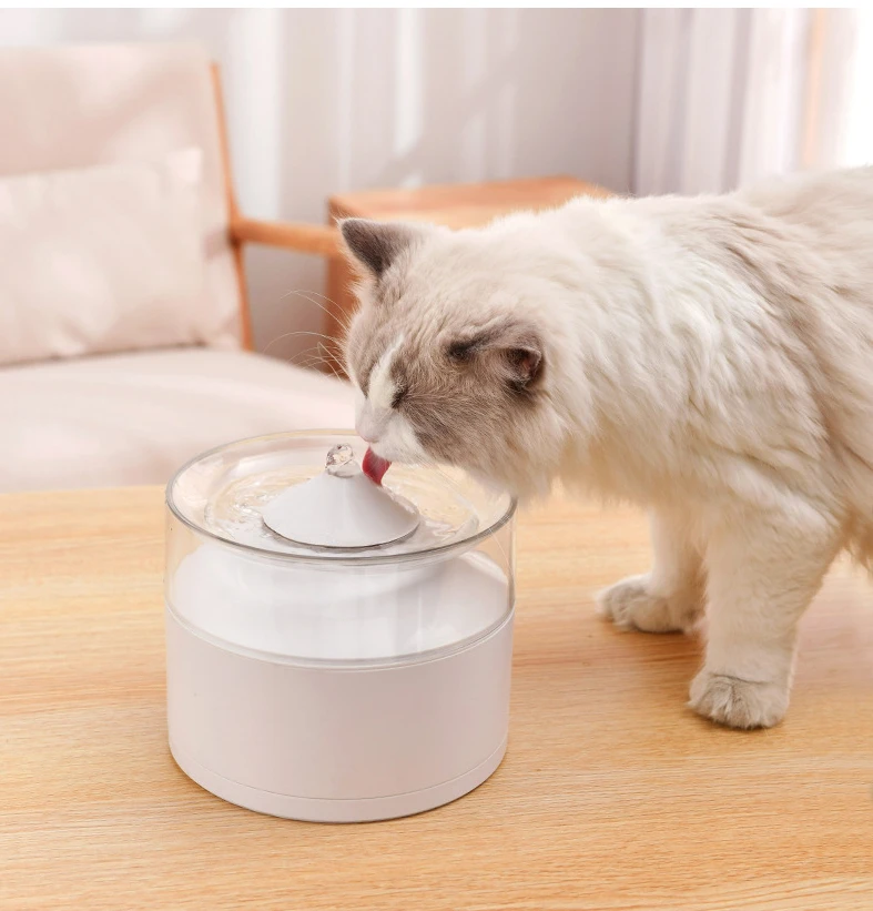 

Automatic Snow Mountain pet water dispenser super mute pet water dispenser 1.3L USB cat electric mute pet water dispenser