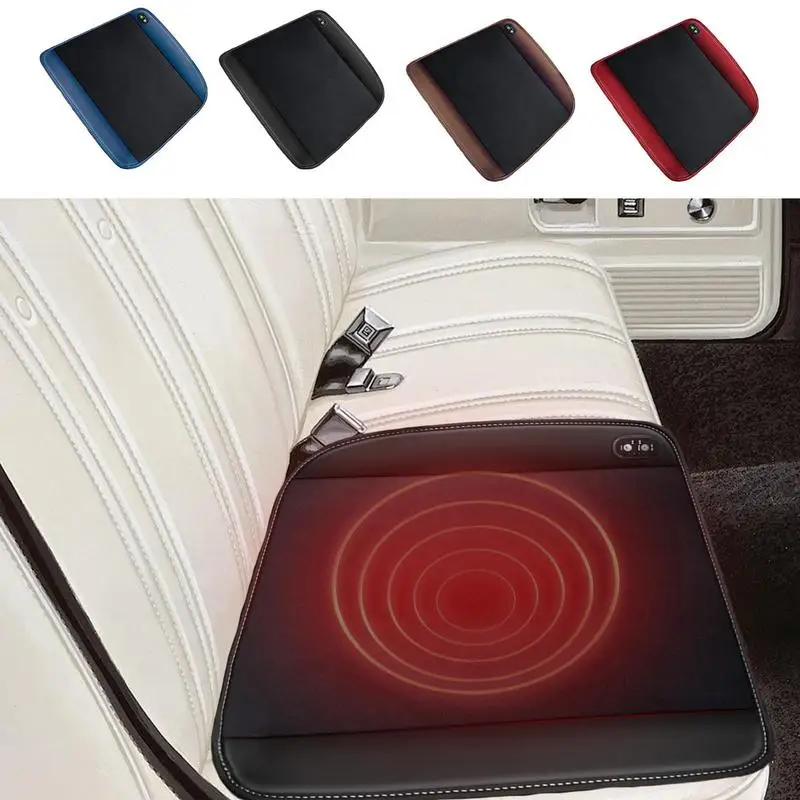 

Heated Car Seat Autos Heated Graphene Seat Cushion Automobiles Electric Heated Washable Cover Sit Sensor Control Fast Heating