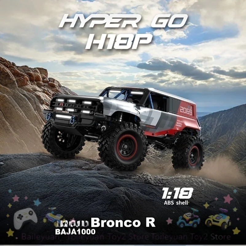 MJX H18P Bronco Baja 1000 Rock Crawler 1/18 RC sans balais