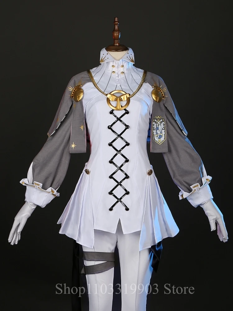 

New Game Reverse:1999 Sonetto Cosplay Costume Dress Pants Casual Suit Carnival Comic-con Party Sonetto Cos Clothes Outfit Hot