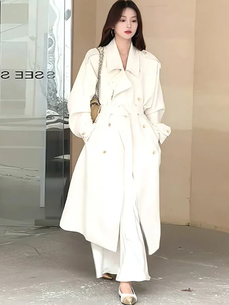 Trench Coat New Style Ladies Jacket Korean Elegant Long Trench