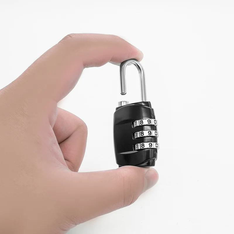 Combination Lock for Luggage and Travel - Secure Metal Password Padlock with 4-Digit Code